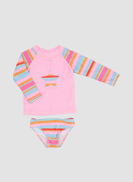 Conjunto playa 6-36m Beige