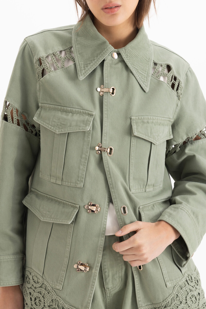 Chaqueta Sun Verde Agua