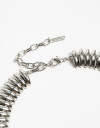 Collares Cortos Metal Collar Corto Metal Gotas - Plateado Rodio