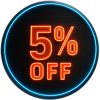 5% OFF · Cyber BBQ
