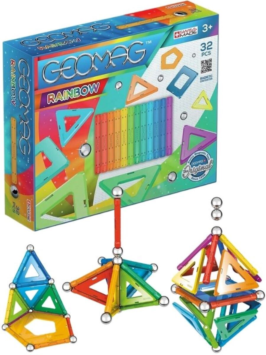 Juego magnético Rainbow 32 pcs 