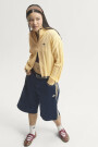 CAMPERA DE PUNTO TRENZADO FIRE Amarillo