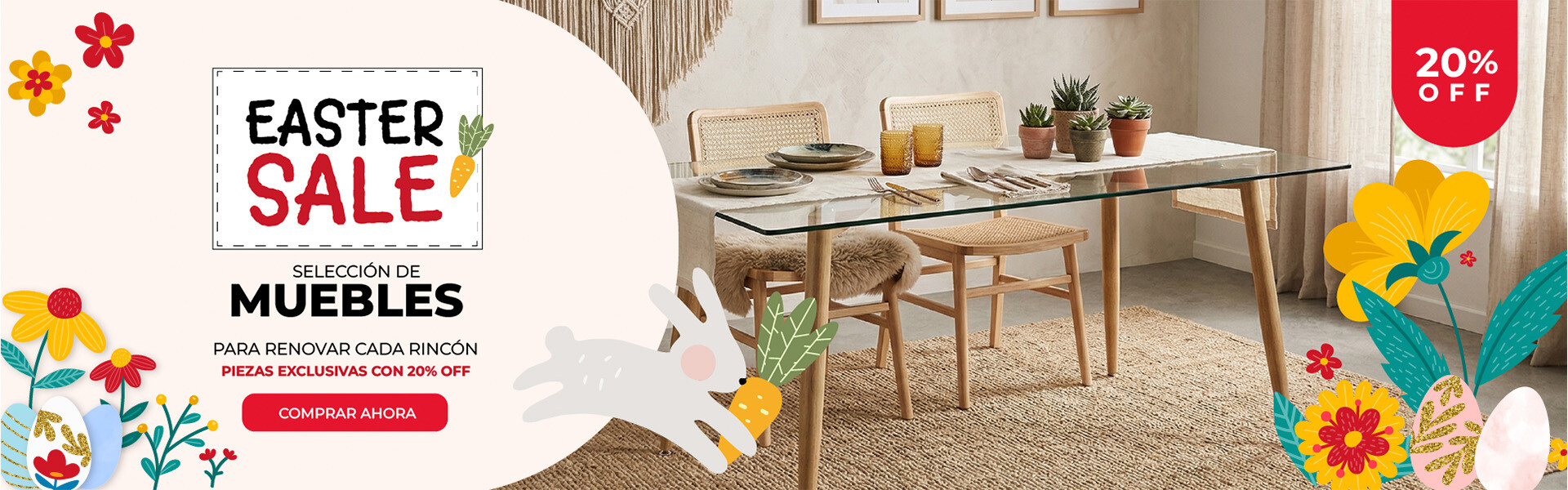 EASTER SALE - MUEBLES