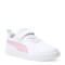 Championes Infantiles Puma Rickie AC PS Kids Blanco - Rosa - Verde Agua