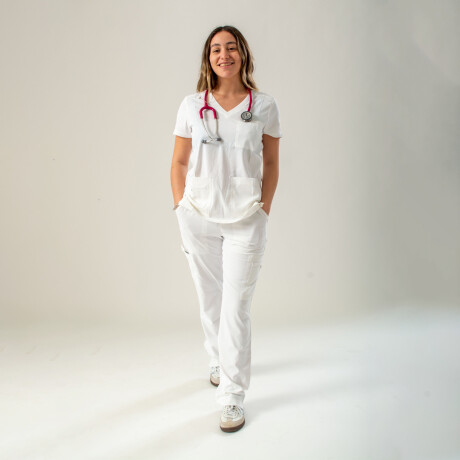 PANTALON UNISTORE FIT BLANCO PANTALON UNISTORE FIT BLANCO