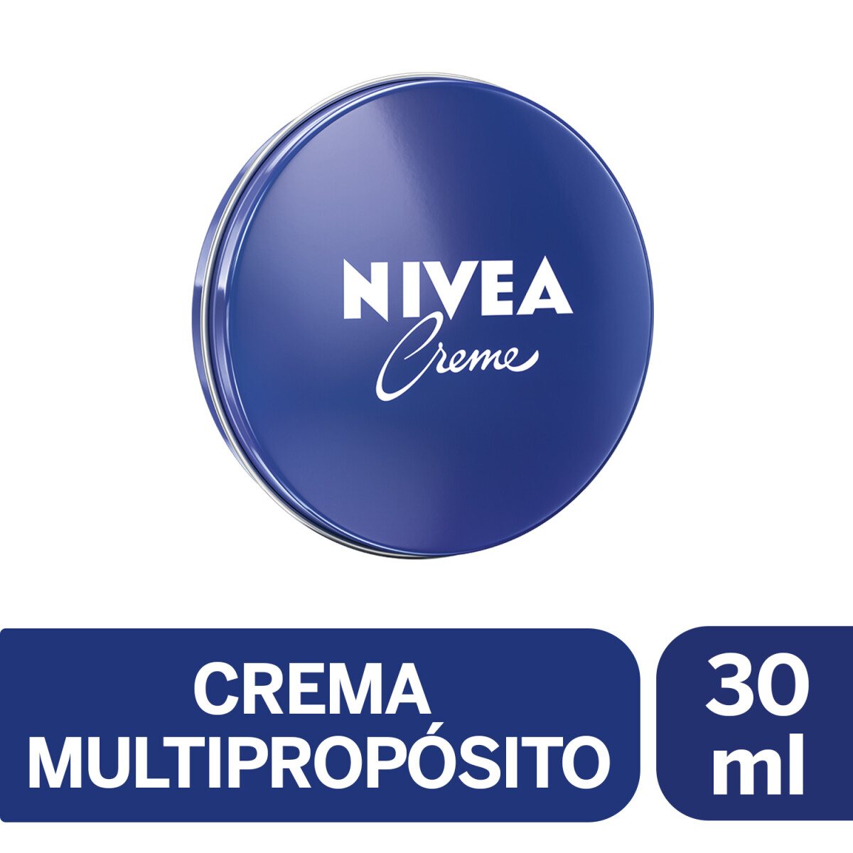 Nivea Crema Lata 30g – Hidratante Multiuso de Bolsillo 