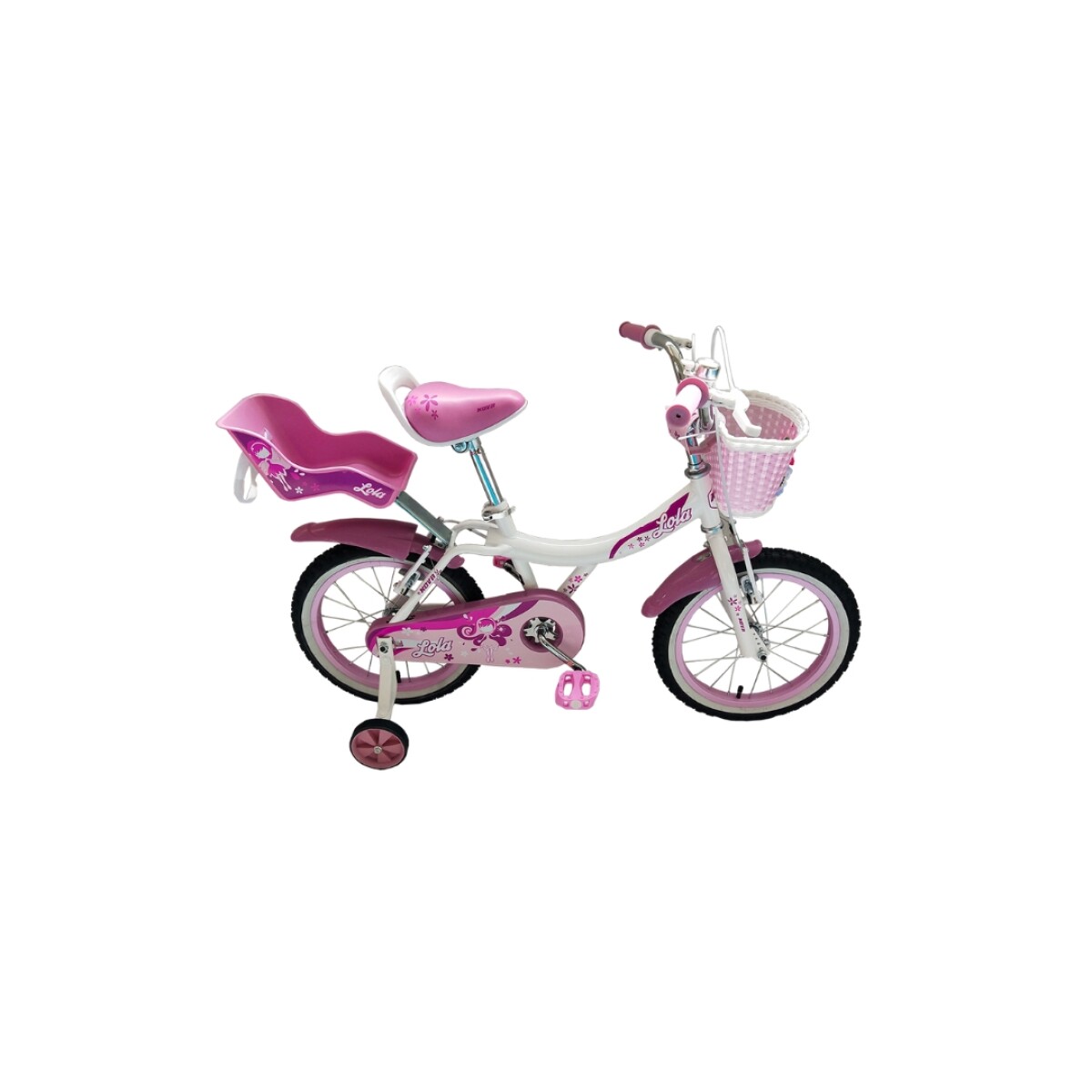 Bicicleta Lola Niña Rodado 16 - Blanco 