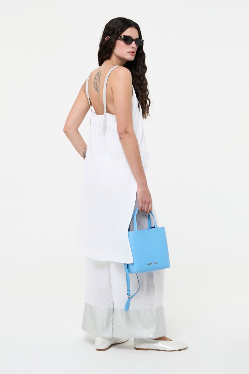 TOP ASIMETRICO Blanco
