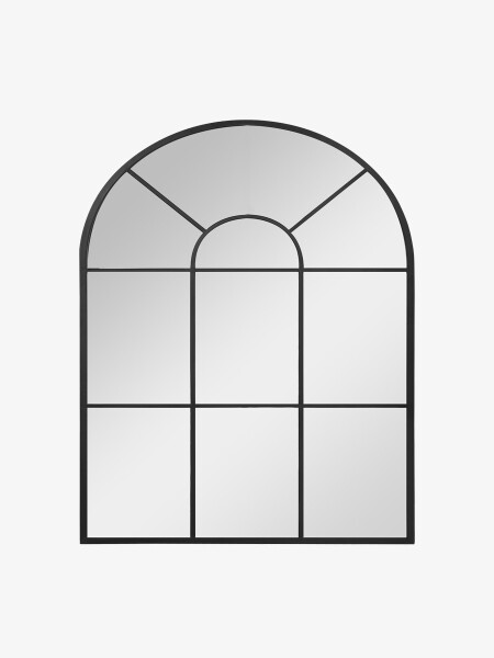 ESPEJO TIPO VENTANA NEGRO