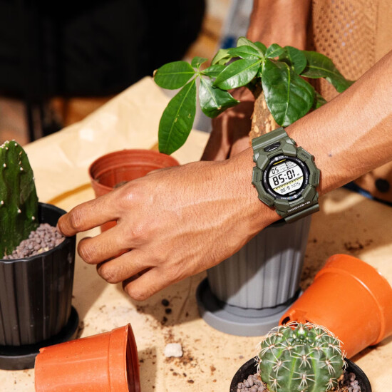 Reloj CASIO G-SHOCK GD010-3DR Resina Verde Esfera 52mm 0