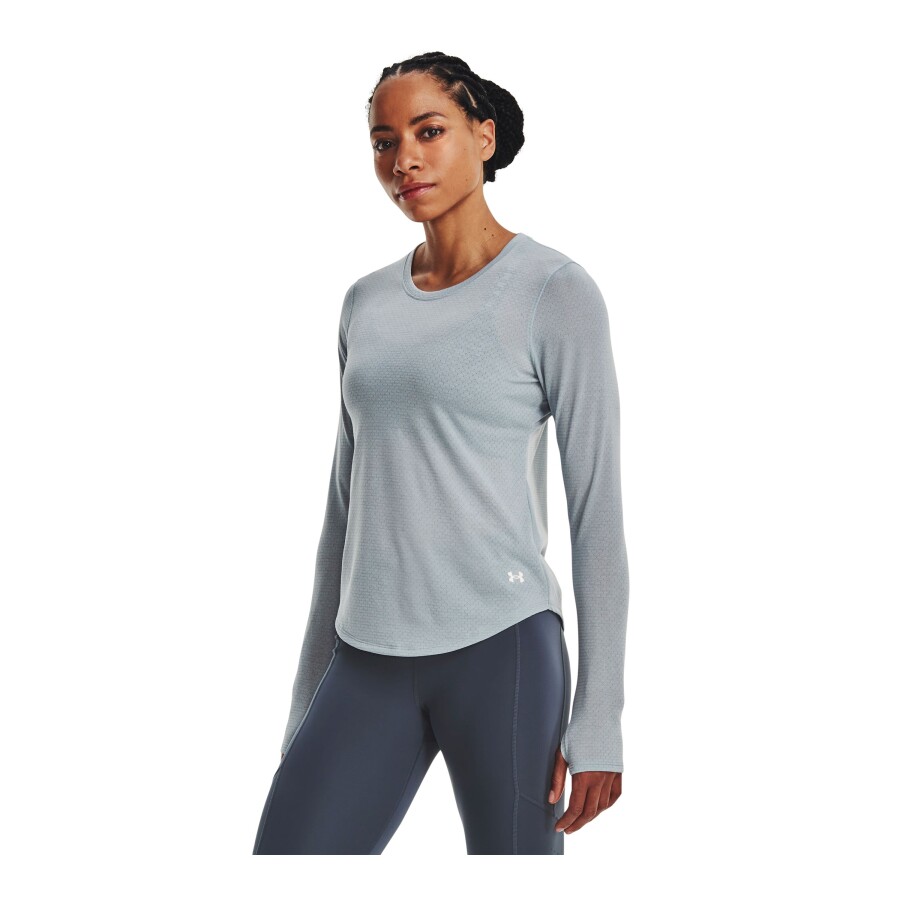 Remera de Mujer Under Armour Streaker Azul Claro