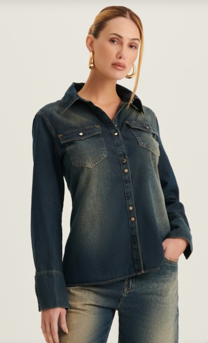 Camisa Karla - Azul 
