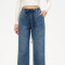 Pantalon Matea Azul Grisaceo