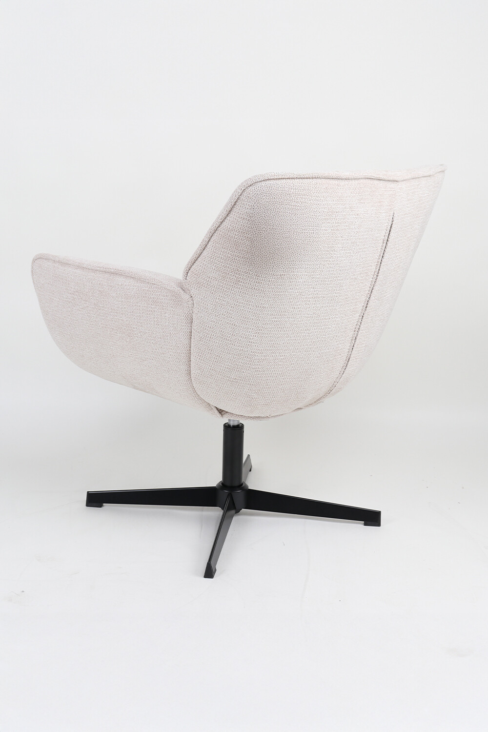 Butaca Con Base Giratoria Adele Beige