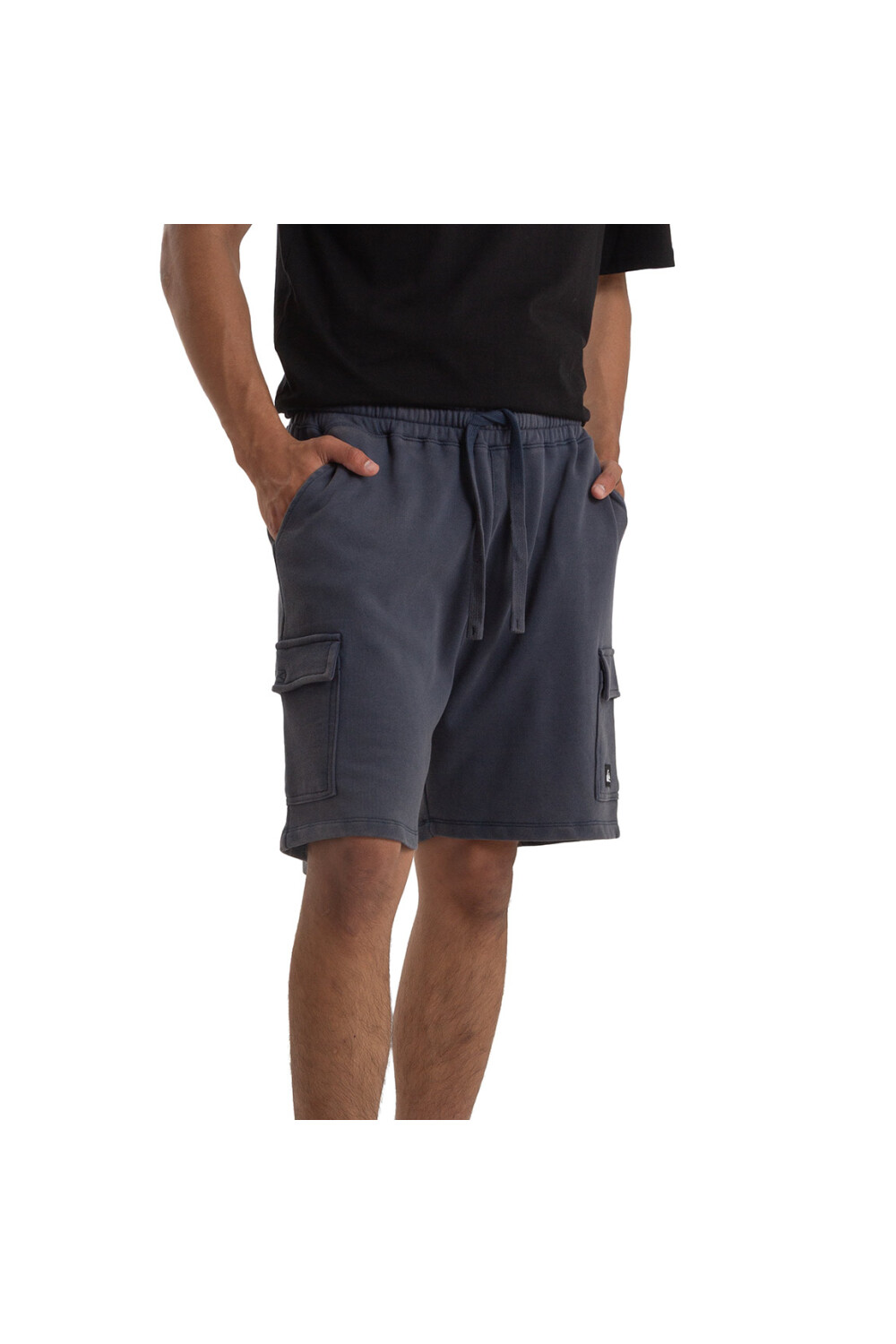 Quiksilver Shorts + Acid Wash Hombre - Azul Oscuro Azul Oscuro