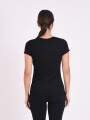 REMERA BÁSICA NEGRA NEGRO