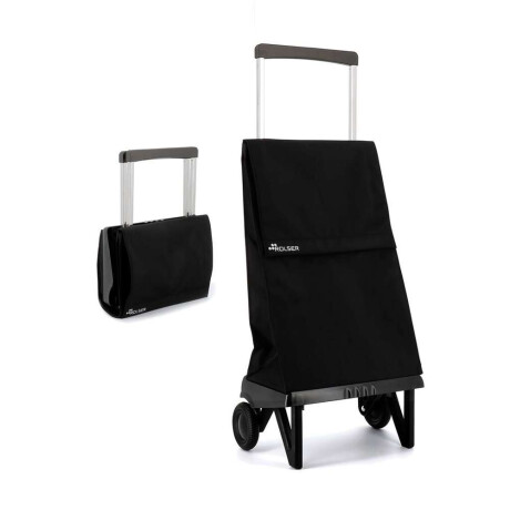 Carro Plegamatic C/2 Ruedas Plegable Negro