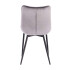 Silla De Comedor De Terciopelo GRIS