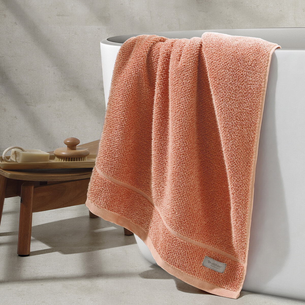 Toalla Baño Kairo Dohler 70 x 140 cm 100% Algodón - TERRACOTA 