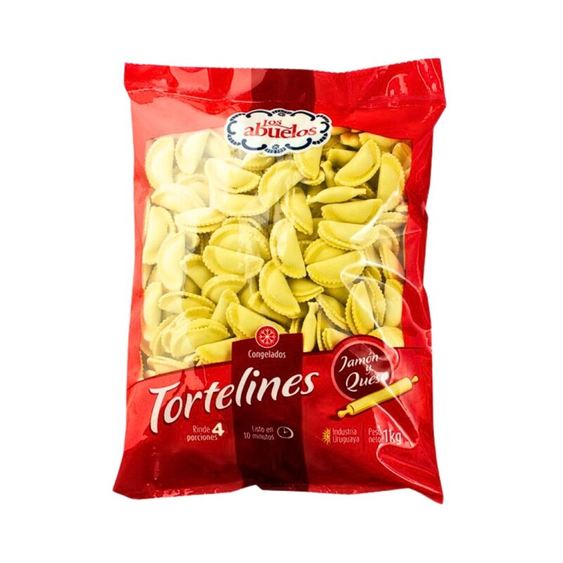 Tortelines de Jamón y Queso Los Abuelos 1 kg Tortelines de Jamón y Queso Los Abuelos 1 kg