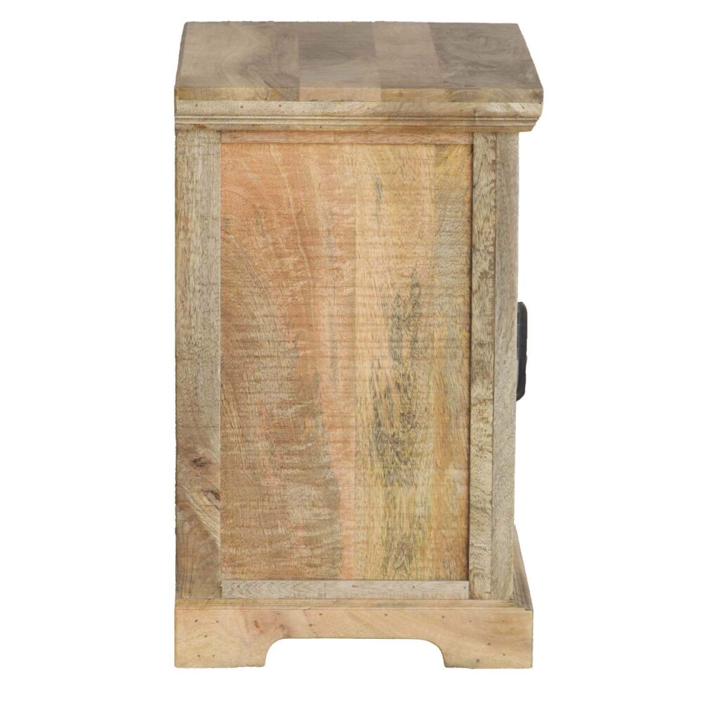 MESA DE LUZ MADERA-DE-MANGO MARRON 1C/1P JUN