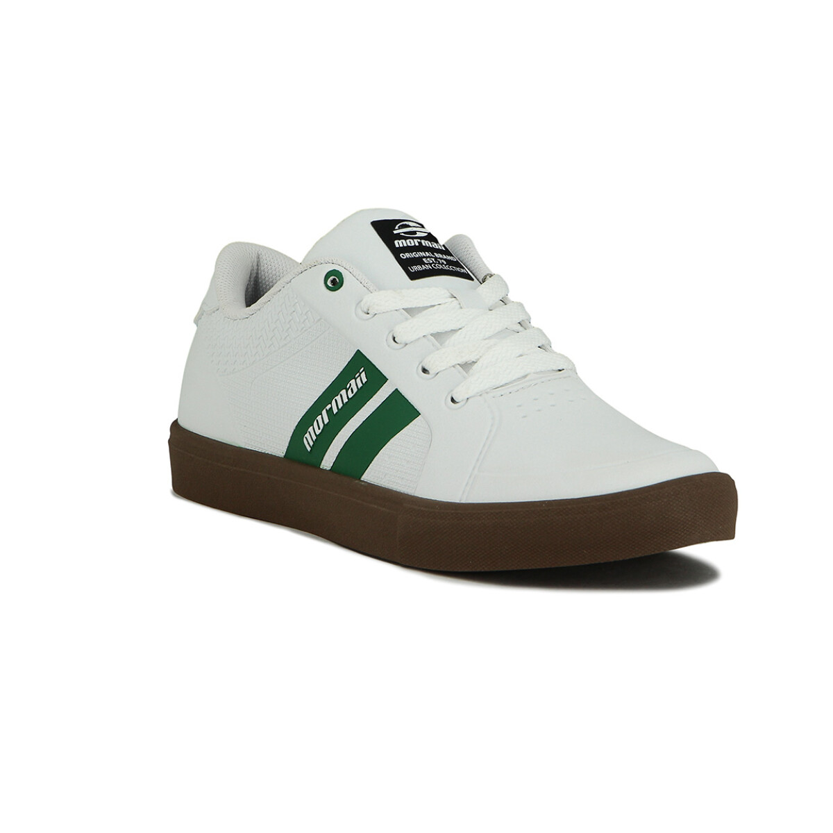 Mormaii Calzado Casual Acordonado URBAN STRIPE 3 - Blanco-Verde 