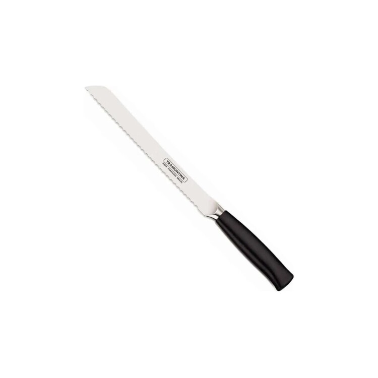 CUCHILLO DE PAN TRAMONTINA EPIC 8" NEGRO