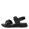 Sandalias de Niña MINI Miss Carol SEMIC con dos velcros Negro