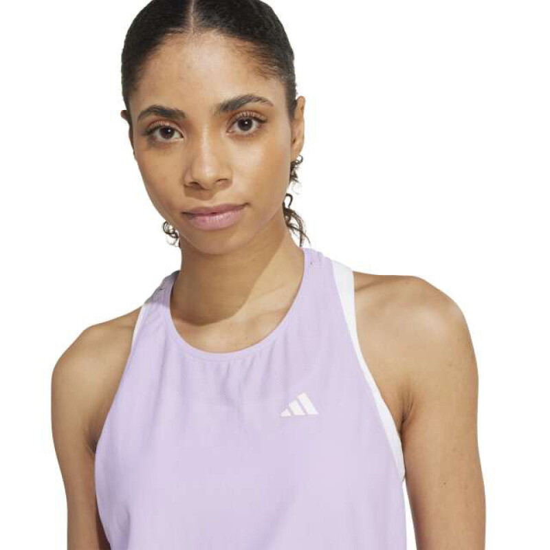 Musculosa de Mujer Adidas Own The Run Lila