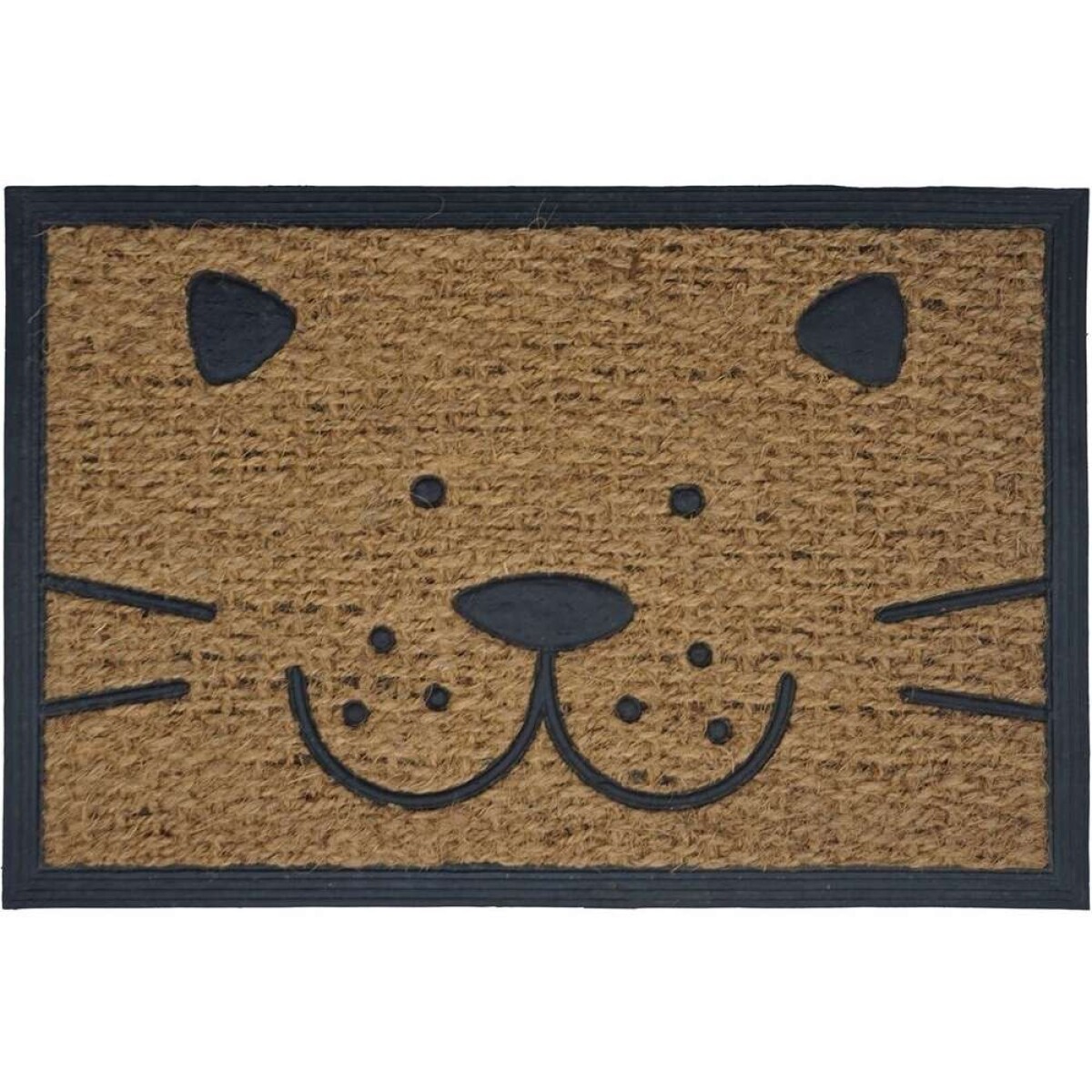 Felpudo Coco/Goma 40X60Cm H.1Cm - Gato 