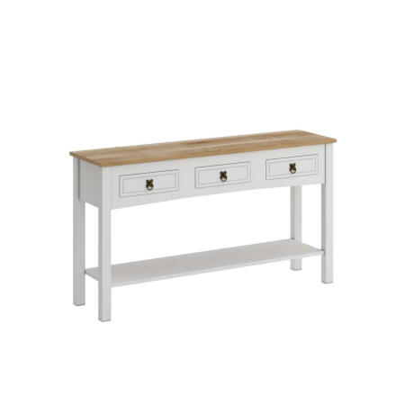 Mesa De Arrime Aparador Madera Maciza Linea Mexicana