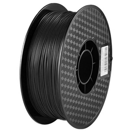 Filamento 3D PETG 1.75mm 1 Kg Para Impresora 3D Negro