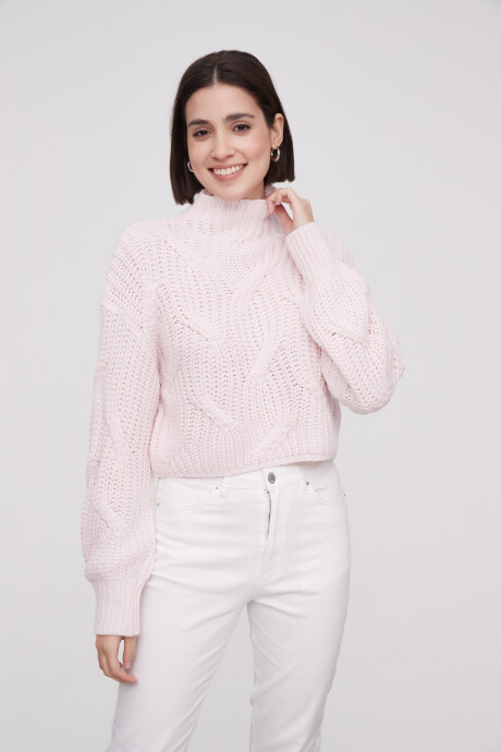 Sweater Cooma Rosa Claro