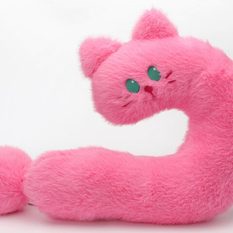 ALMOHADA CON FORMA DE SIGNO DE INTERROGACIÓN (LINDO GATO/ROSA) ALMOHADA CON FORMA DE SIGNO DE INTERROGACIÓN (LINDO GATO/ROSA)