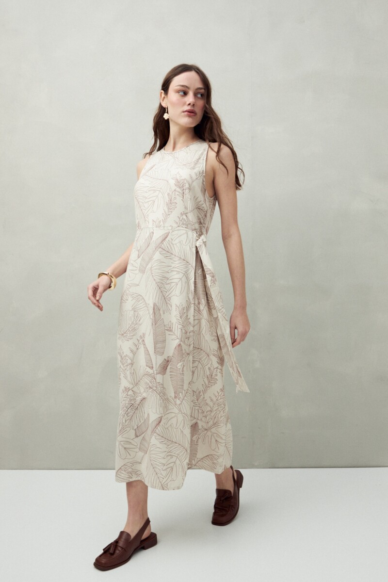 VESTIDO LAGARDE Caqui