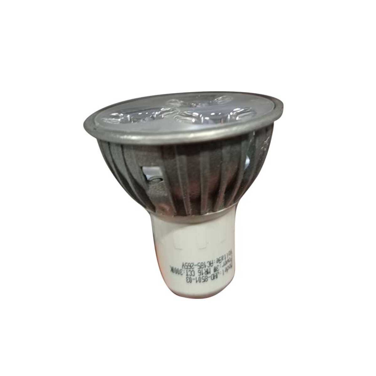 Lámpara LED dicroica BIPIN GU5.3 3W 300Lm cálida - WA0892 