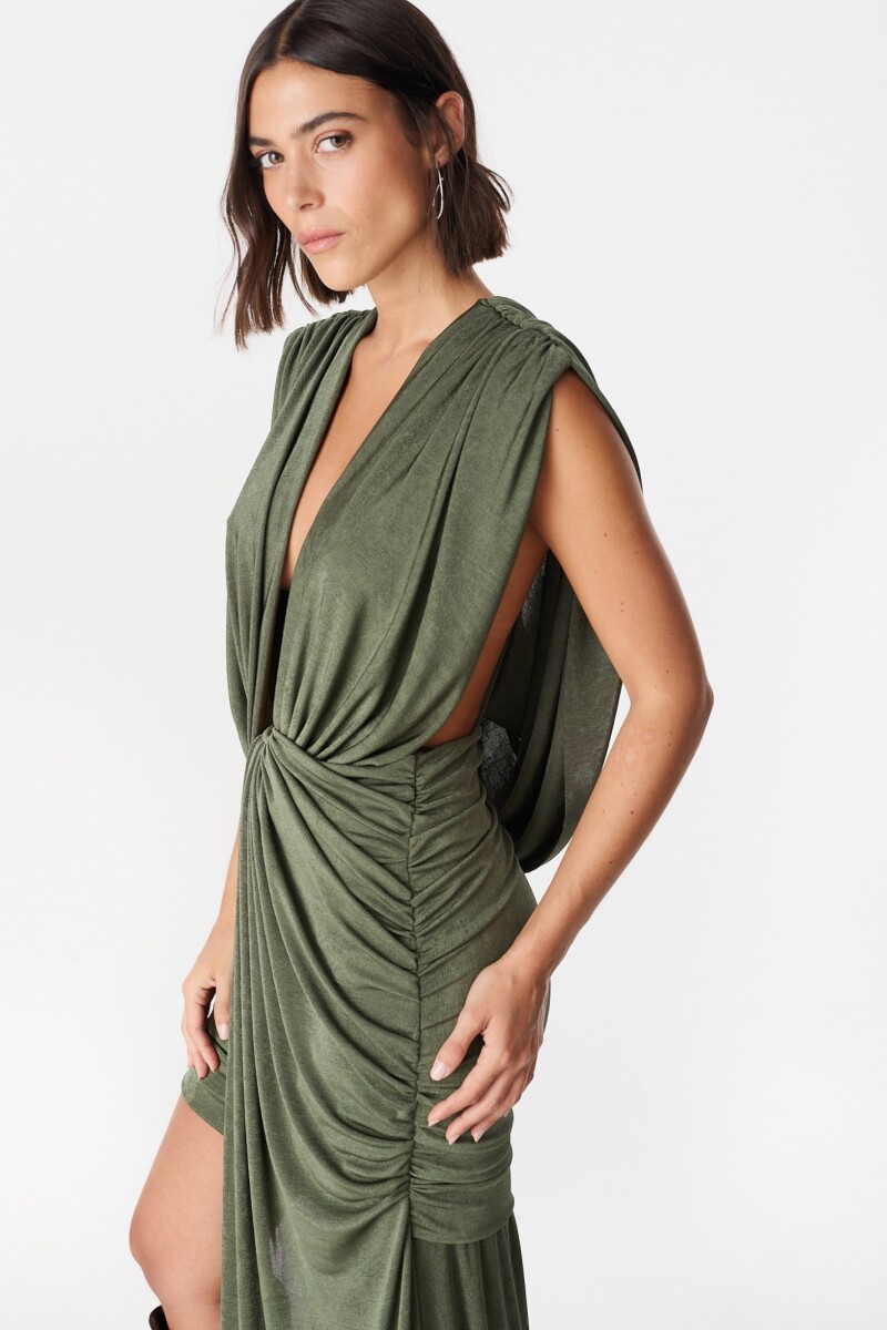 Vestido Corto Gia Verde