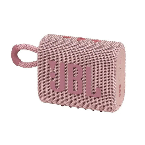 Parlante Portátil JBL GO3 BT Rosado Unica