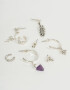 Aros Sets Bañada en Plata Aros Set Bañado En Plata - Plateado