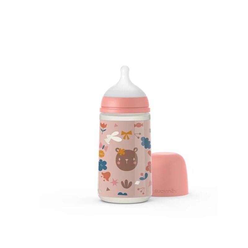 Mamadera Suavinex Silicona 3 A 6 M. 270 Ml. Rosa Mamadera Suavinex Silicona 3 A 6 M. 270 Ml. Rosa