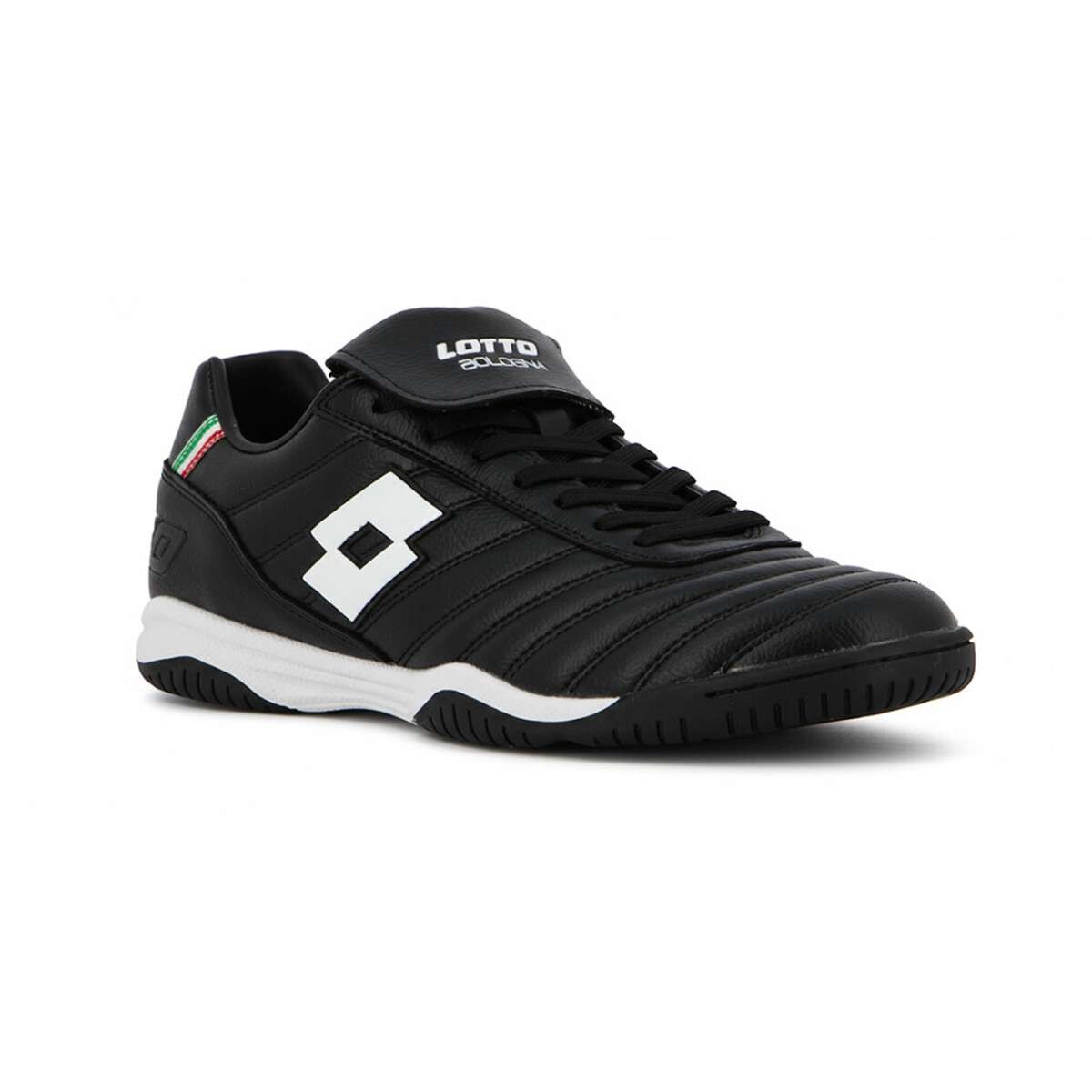 Lotto Bologna Futbol Sala Id Unisex - Negro-Blanco 
