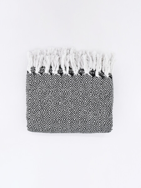 PIE DE CAMA DECO NEGRO