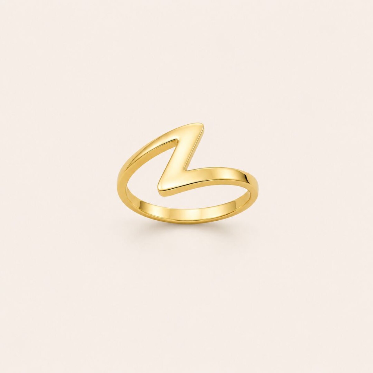 Anillo Zig Zag - Oro 18k 