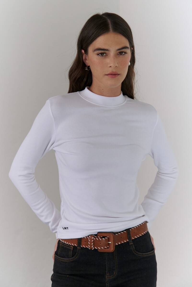 POLERA GLACIAR - BLANCO 