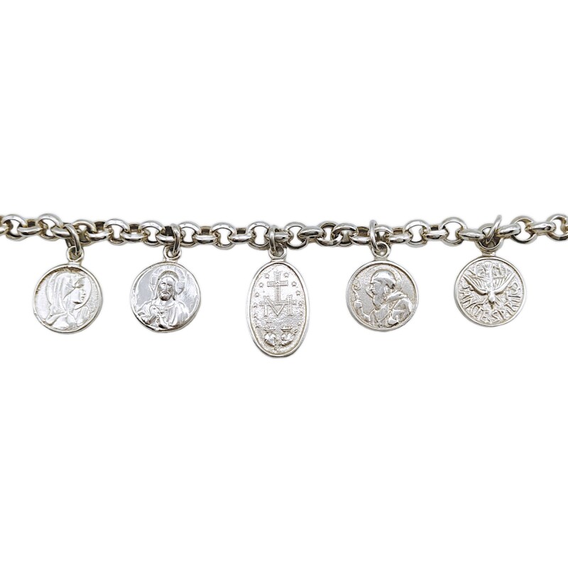 Pulsera Santos-Plata 925-Sin piedra-PU3125 sinpiedra