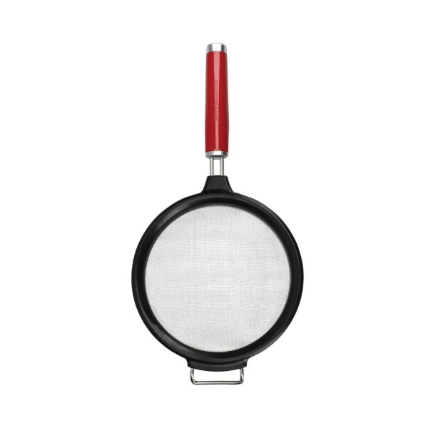 Colador de Malla Acero Inoxidable Rojo 17,5 cm | KitchenAid KAG161 Colador de Malla Acero Inoxidable Rojo 17,5 cm | KitchenAid KAG161