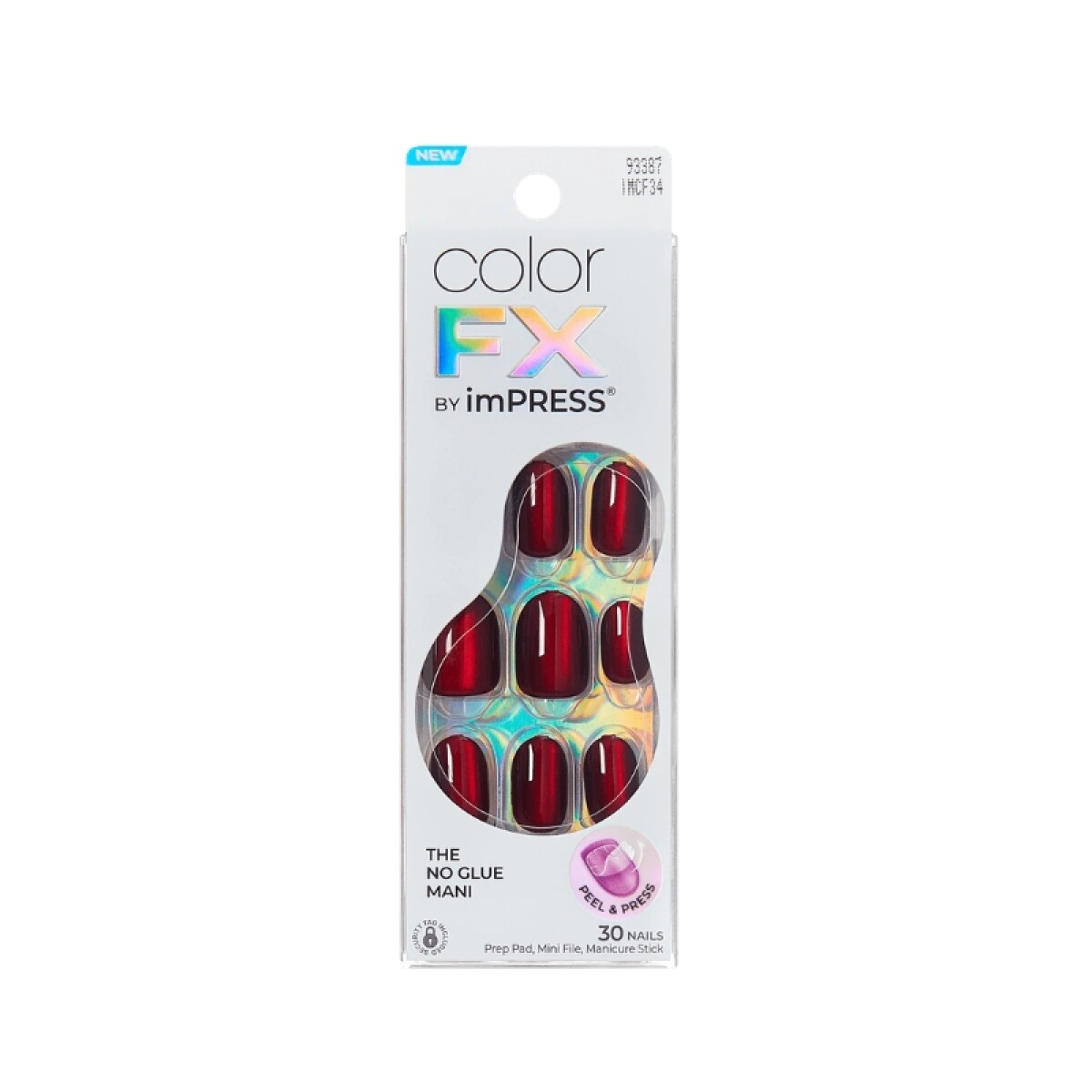 Uñas Postizas Impress Autoadhesivas color FX - Hidden Gem 
