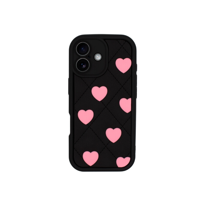Protector para iPhone 17 diseño corazones Protector Para Iphone 17 Diseño Corazones