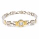 Pulsera con zirconia al centro Pulsera con zirconia al centro