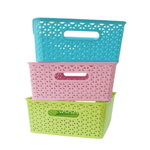 OUTLET Canasto Organizador con agarre 35.5x29.5x13.5cm Outlet Canasto Organizador Con Agarre 35.5x29.5x13.5cm